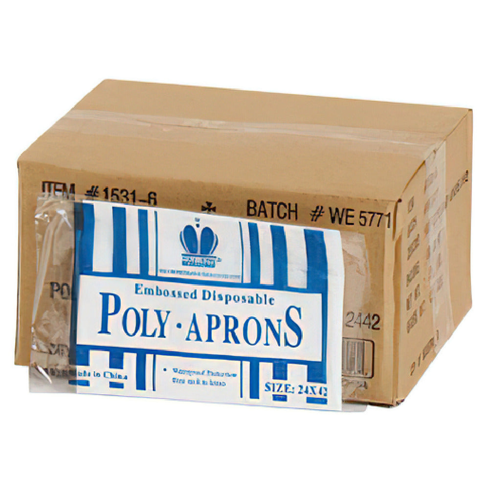 Royal RDA 2442 - Apron, 24 X 42, Disposable