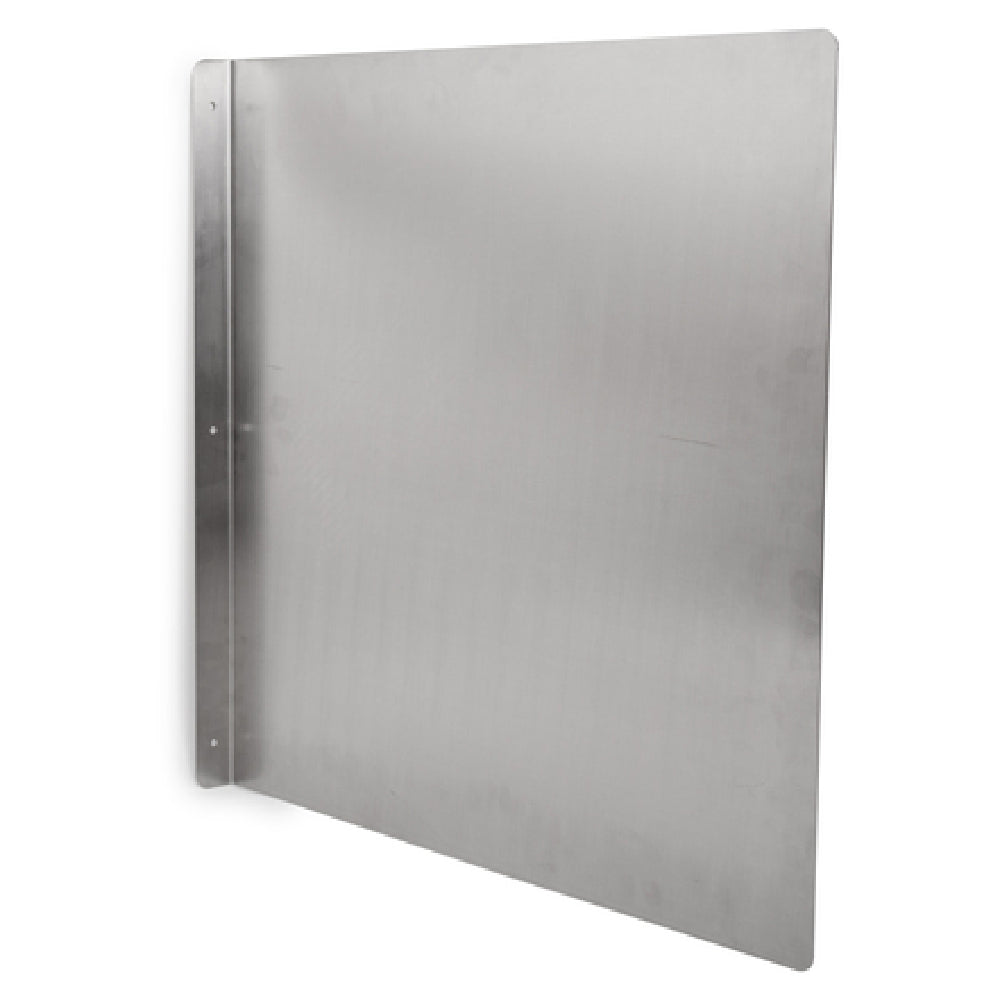 John Boos WMSG-2424-X Wall Mount Side Splash 24"W X 24"H For Wall Mount Hand Sinks