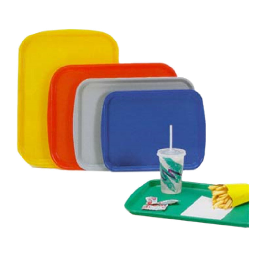 Vollrath 1418-03 Traex® Fast Food Tray Rectangular Linen Look