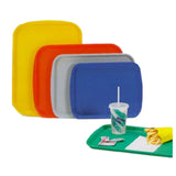 Vollrath 1418-03 Traex® Fast Food Tray Rectangular Linen Look