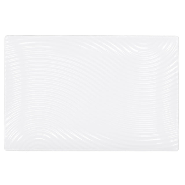 Elite Global Solutions M1015RC-NW Platter 15"L X 10"W X 1-1/4"H Ribbed