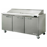Blue Air BLPT72-HC - Sandwich Prep Table, Three-section, 72-3/8"W