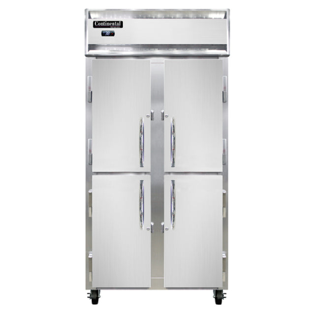 Continental Refrigerator 2RSENHD Slim Line Refrigerator Reach-in 36-1/4"W