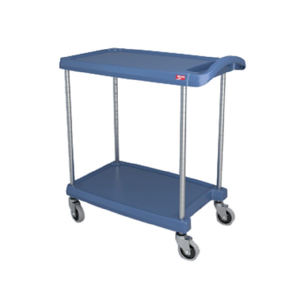 Metro MY1627-24BU Quick Ship MyCart™ Series Utility Cart (2) Shelves Open Base