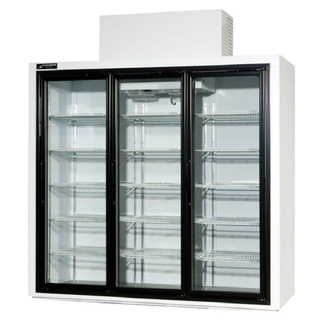 Powers Equipment BT77LGD Beverage Cooler Three-section 77"W