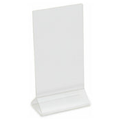 Royal ROY ACH 48 - Card Holder, 4" X 8", Clear Acrylic