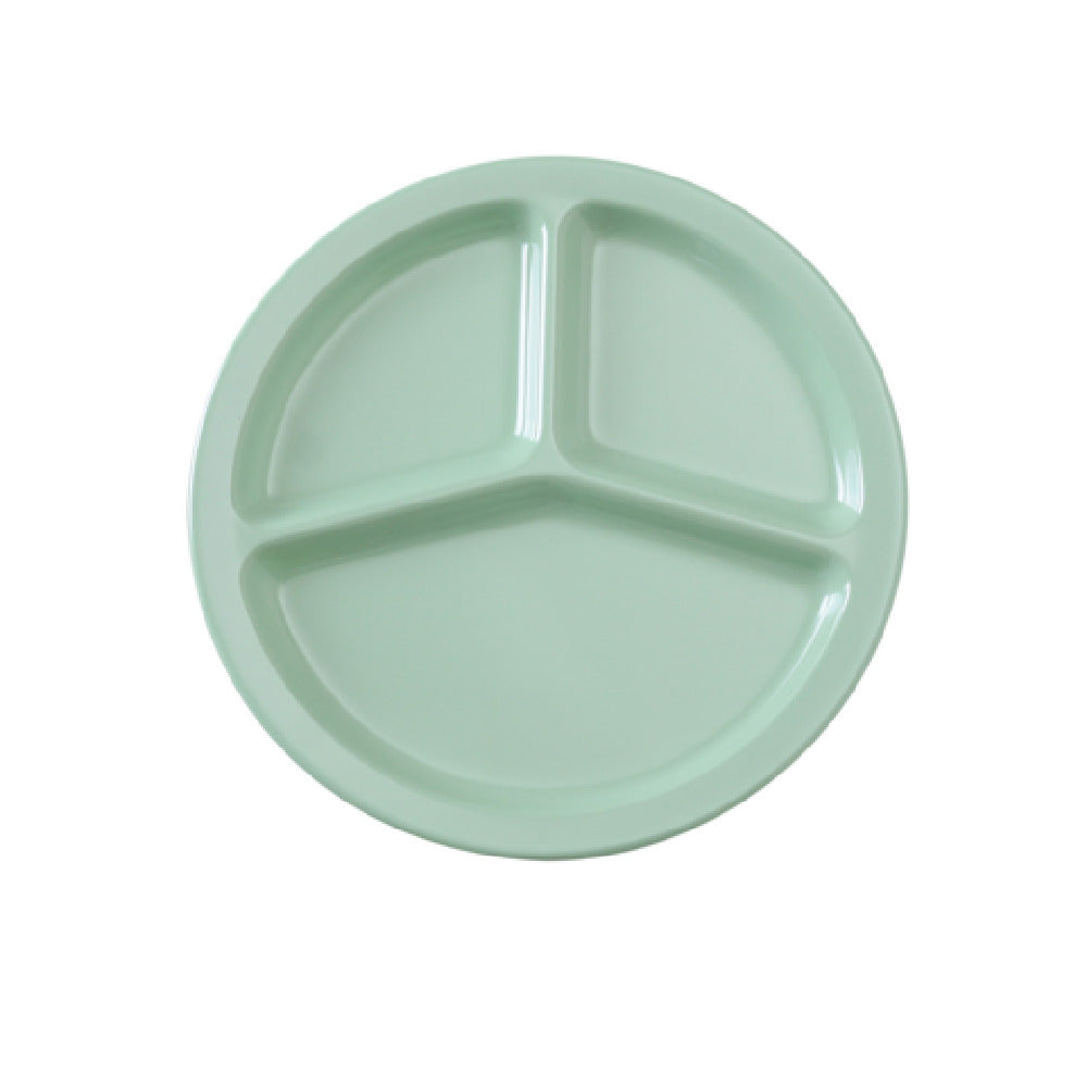 Yanco NS-702G Nessico Compartment Plate 10" Dia. 3-compartments