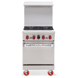 American Range AR-4_NAT Restaurant Range Gas 24"