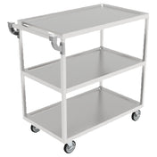 GSW USA C-4222 Bus Cart 3-tier 33-1/2"W X 18"D X 32-1/2"H