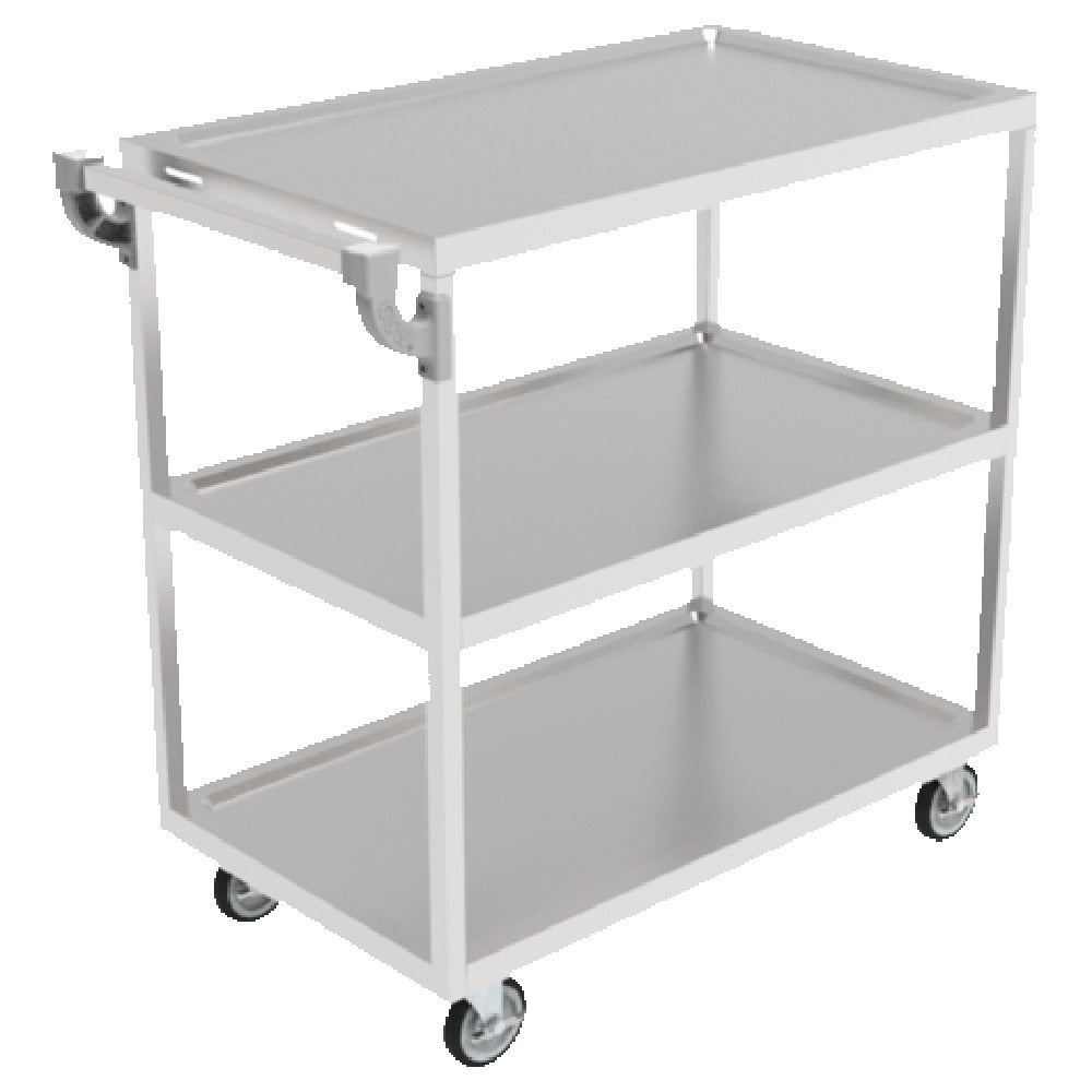 GSW USA C-4111 Bus Cart 3-tier 29-1/2"W X 16-3/8"D X 32-1/2"H