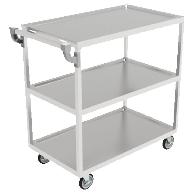 GSW USA C-4111 Bus Cart 3-tier 29-1/2"W X 16-3/8"D X 32-1/2"H