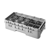 Cambro 10HS318119 Camrack® Glass Rack With Soft Gray Extender Half Size