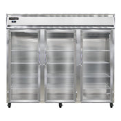 Continental Refrigerator 3RENPT-GD-SD Extra-Wide Refrigerator 75 Cu. Ft. Capacity