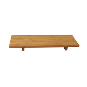 FOH RTR007BBB12 Bali Tray 12-1/4" X 4-3/4" X 1" Footed