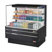 Turbo Air TOM-48L-UF-W(B)-3S-N Horizontal Open Display Merchandiser Low-profile