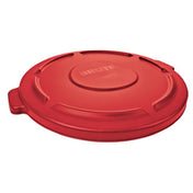 Rubbermaid FG264560RED BRUTE® Container Lid 24-1/2"D X 1-1/2"H For 44 Gallon Trash Can