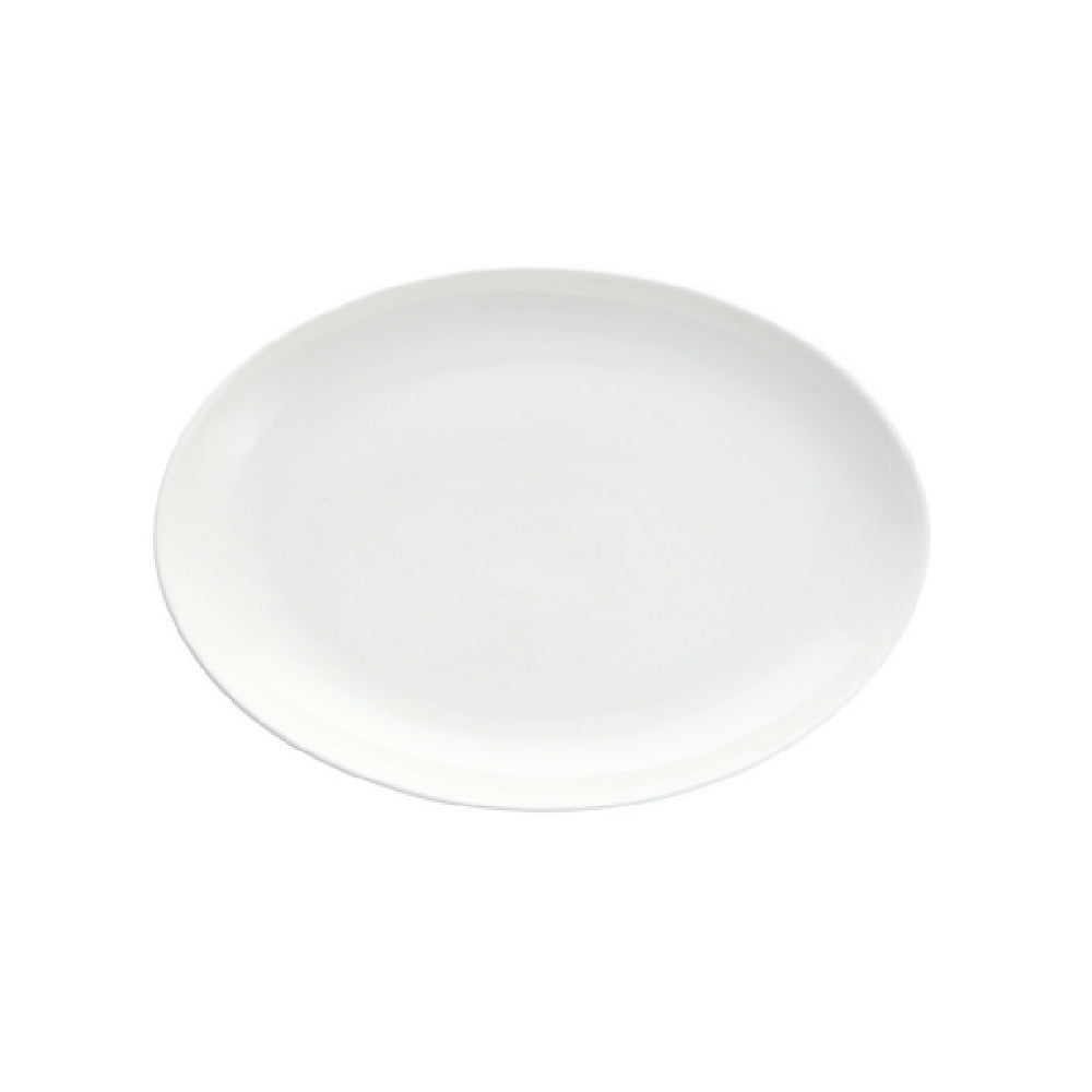 Fortessa 6300.F0000.25 Caldera Coupe Platter 13.75" (35cm) Oval Dishwasher Safe