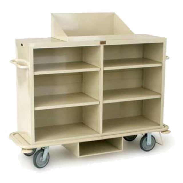Forbes Industries 2171 Guest Room Attendant Cart 61"W X 19"D X 41"H Cabinet (6) Shelves (4 Adjustable)