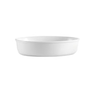 CAC China ODP-4 Accessories Platter 22 Oz. 7"L X 5-1/2"W X 2"H