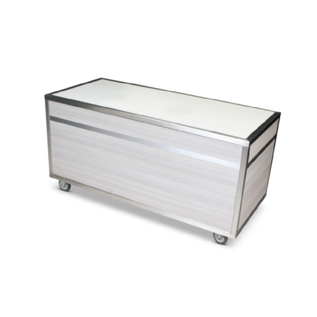 Forbes Industries 5010-FD2-PNT Action Station 6' Foss Panels Three-sided Cabinet