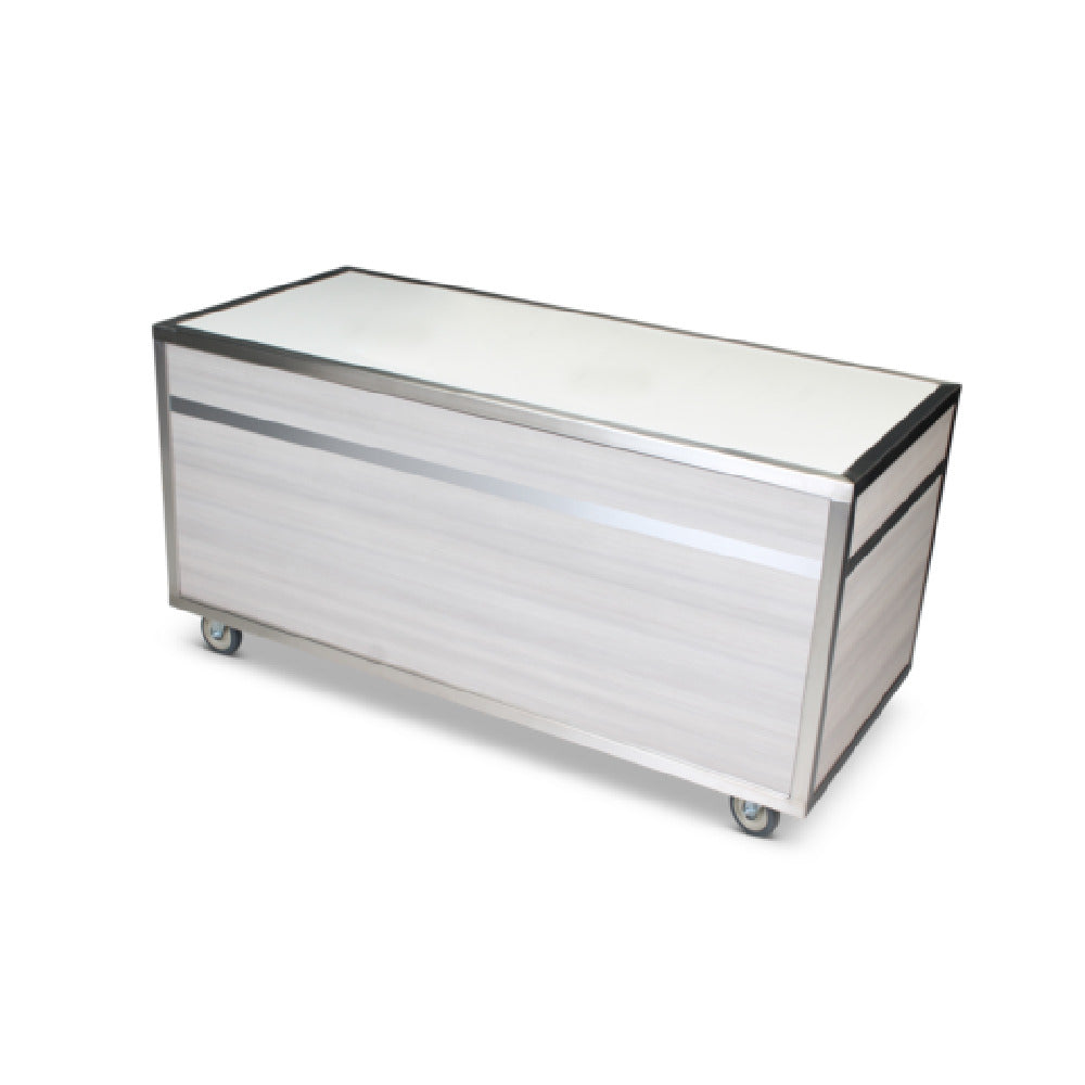 Forbes Industries 5010-842-PNT Action Station 6' Foss Panels Three-sided Cabinet
