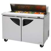 Turbo Air TST-48SD-N Super Deluxe Sandwich/Salad Unit Two-section 12.0 Cu. Ft.