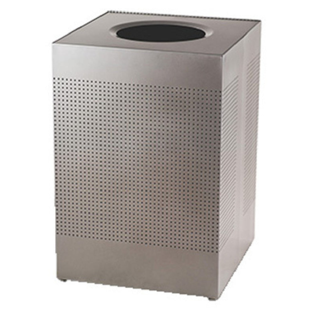 Rubbermaid FGSC22EPLSM Silhouette Indoor Receptacle 40 Gallon 21-3/4" X 21-3/4" X 31-1/4"H