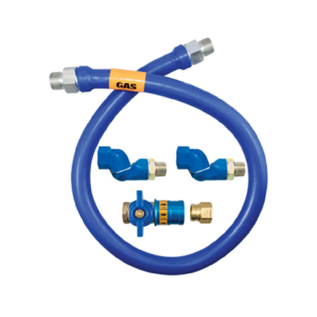 Dormont 1650BPCF2S60 Dormont Blue Hose™ Moveable Gas Connector Hose Assembly