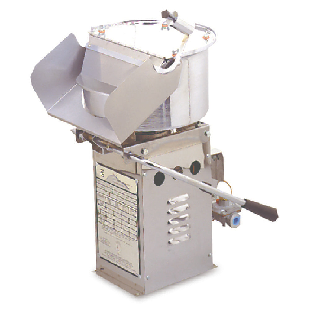 Gold Medal 2035BG - Mighty Mite 12-16-oz. Gas Popper, 12,600 BTU Popper, Perfect For Mobile Locations Where Electricity Is Hard To Get