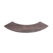 GET Enterprises M521QR-WN Elite Global Solutions Melamine Meta Riser 21" X 5" X 5/8" H Quarter Circle