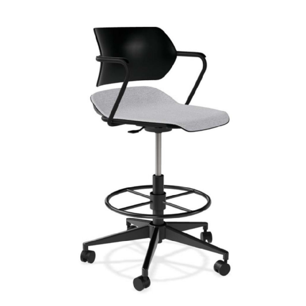 Forbes Industries ASP15A14H## Acton® Caster Base Task Stool Seat Only Upholstered Grade 1