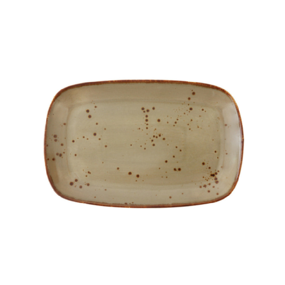 Fortessa TC7300.DV.4.60 Erthe Shiitake Platter 14x9" (35.5x23cm) Rectangular