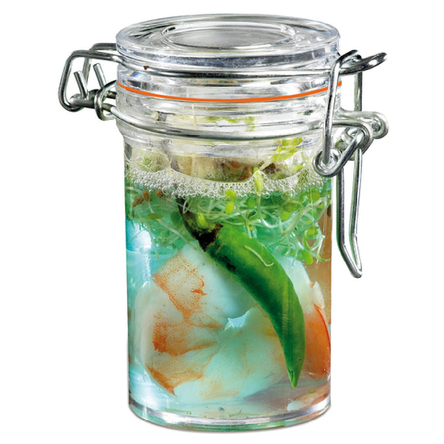JB Prince R1011 B Mason Jar 2-1/2 Oz. 1-9/10" Dia. X 3-1/5"H