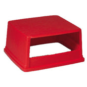 Rubbermaid FG256V00RED Glutton® Hooded Top Without Doors 26-5/8"W X 23"D X 13" H