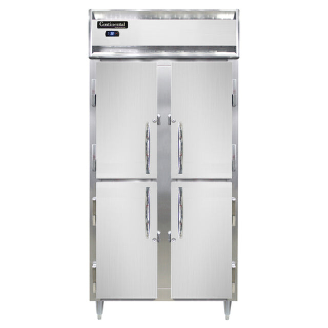 Continental Refrigerator D2RSESNSSHD Designer Slim Line Refrigerator Reach-in