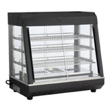 Hubert 95481 - Kratos® Hot Food Merchandiser, 27"W X 19"D X 25 2/5"H, Thermostatic Temperature Control 85°F To 185°F