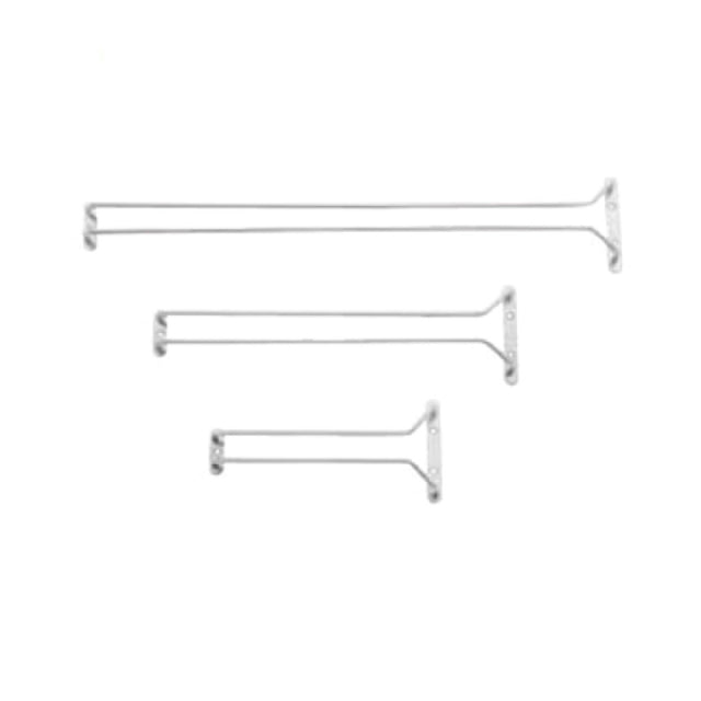 Alegacy Foodservice Products GR16C Glass Rack 16"L Chrome Finish