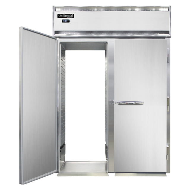 Continental Refrigerator D2RINSSRTE Designer Line Extra-High Refrigerator Roll-thru
