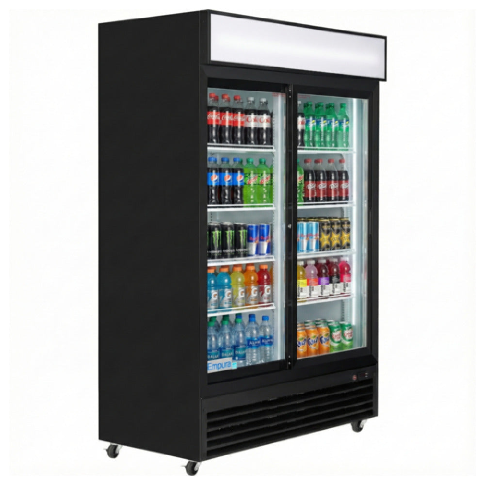 Empura ESM-42B - Refrigerated Merchandiser, 52.36"W X 27.56"D X 79.65"H, 42 Cu. Ft. Capacity