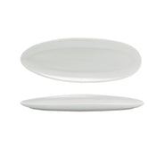 FOH DSU008WHP23 Tides™ Slim Plate 11-1/2" X 5" Oval