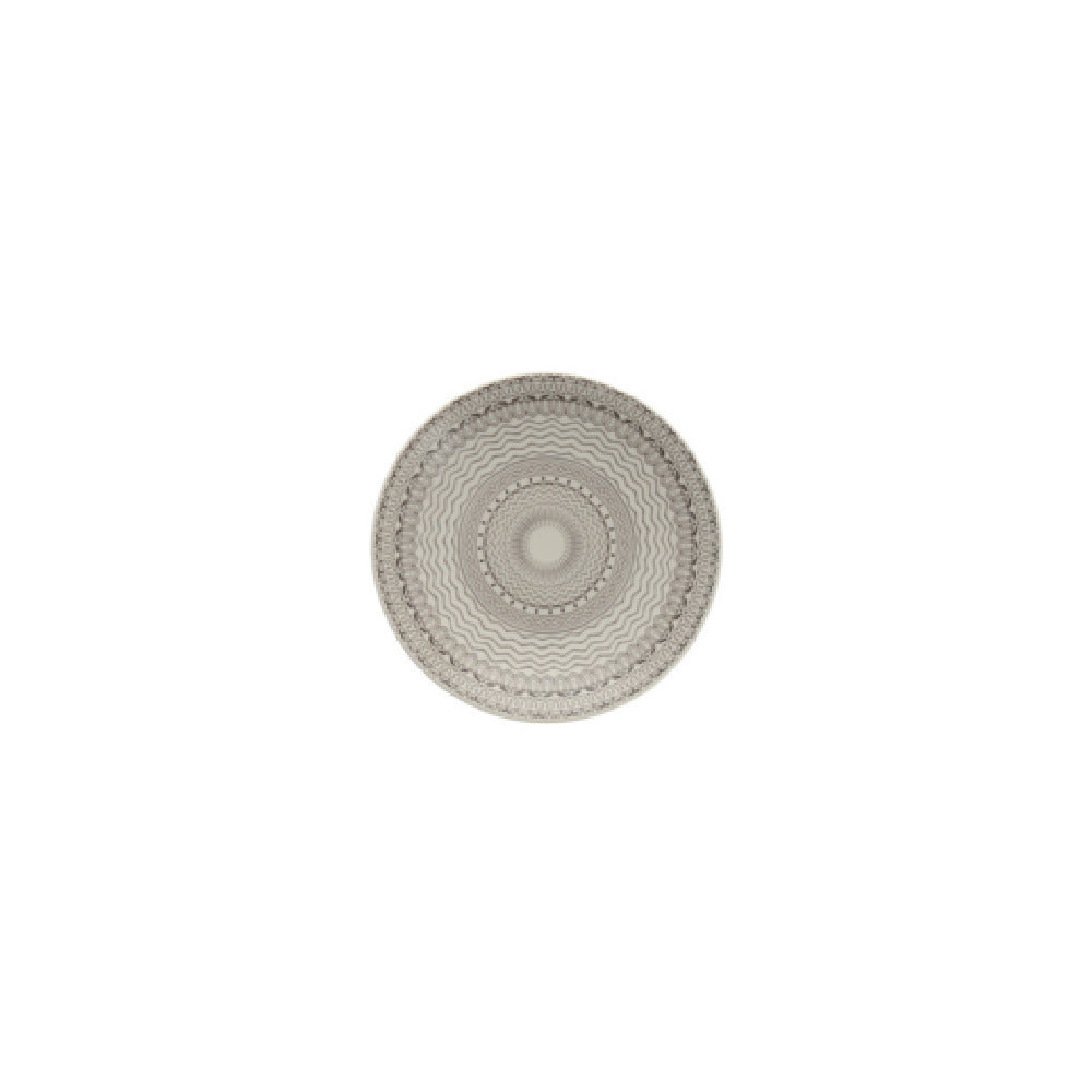 Fortessa STN.5500.01 Marrakech Gray Coupe Plate 6.25" (16cm) Dishwasher Safe