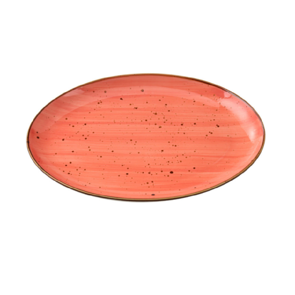 Yanco LY-2108CR Lyon Platter 8"L X 5-1/2"W X 3/4"H Oval