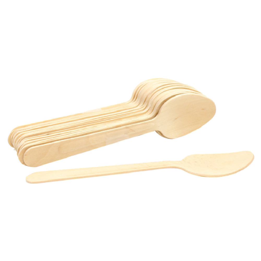 TableCraft Products BAMDSPN65 - Cash & Carry Disposable Spoon, 6-1/2", Eco-friendly