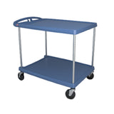 Metro MY2636-25BU - Quick Ship - MyCart™ Series Utility Cart, (2) Shelves, Open Base