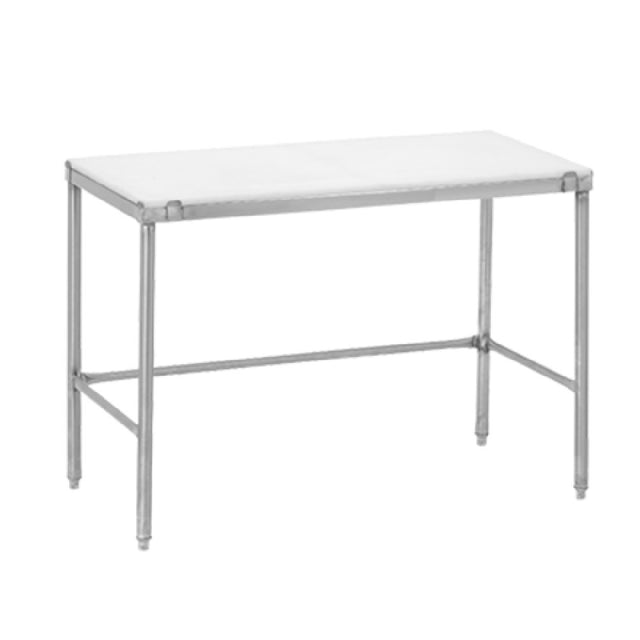 Channel CT372 Work Table Poly Top 72"W X 30"D X 34"H