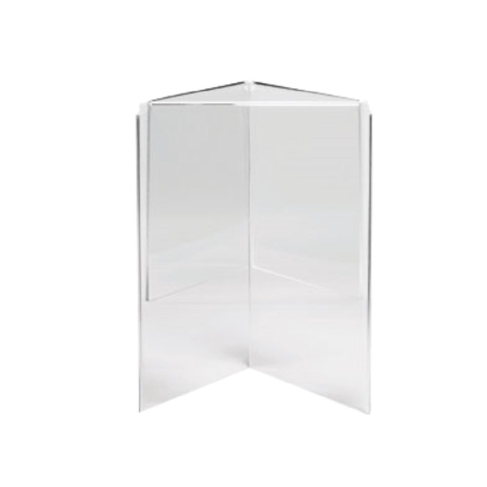 TableCraft Products 50703 - Menu Holder, 5-1/4" X 5-1/4" X 7-1/4", Three-sided