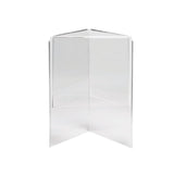 TableCraft Products 50703 - Menu Holder, 5-1/4" X 5-1/4" X 7-1/4", Three-sided