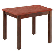 Hubert 89036 - Table, 32" X 16" X 24"H, Rectangular