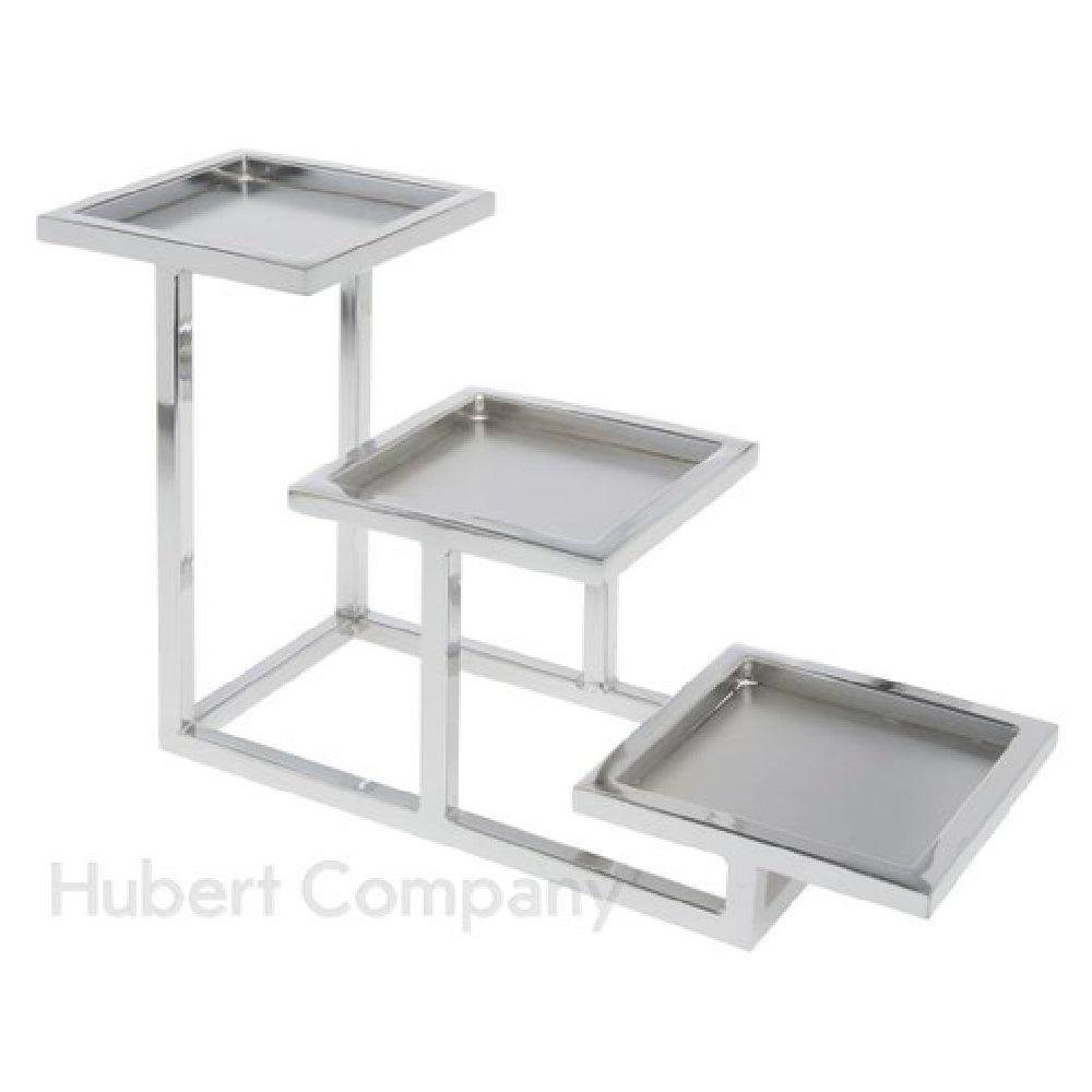 Hubert 59755 - Cerve Collection Holder, 3-tier, 6"W X 17-5/16"D X 9-11/16"H