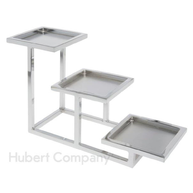 Hubert 59755 - Cerve Collection Holder, 3-tier, 6"W X 17-5/16"D X 9-11/16"H